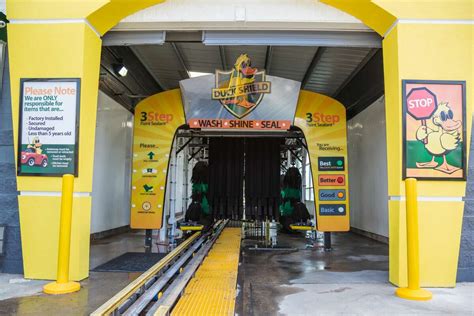 An exterior express <strong>wash</strong> with Unlimited Memberships and Vacuums. . Quack car wash near me